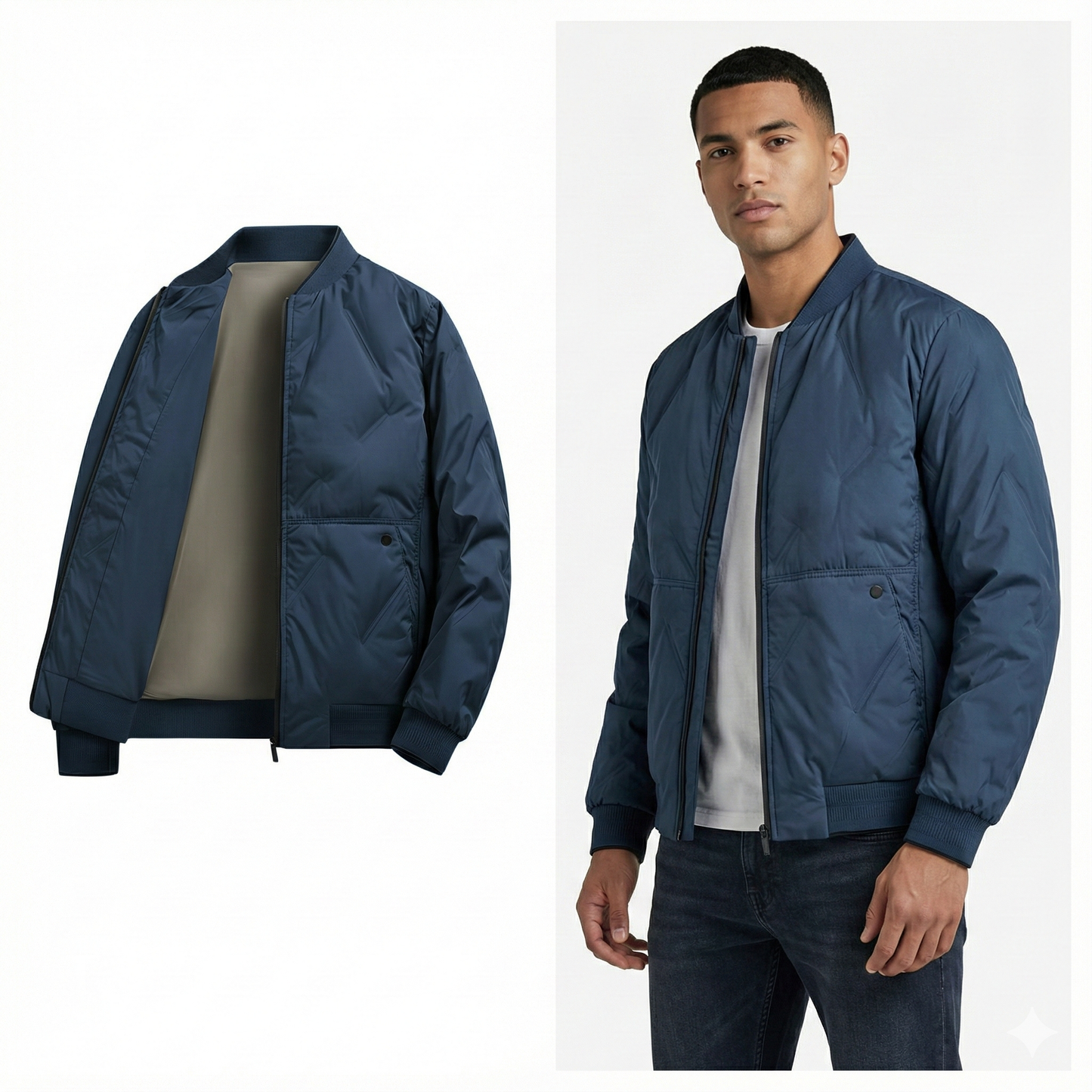 ALMAIR Ultra-Light Bomber Jacket – Style Meets Warmth